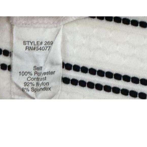 CAbi Medium Marisa White Mesh Tank Top - Picture 6 of 8